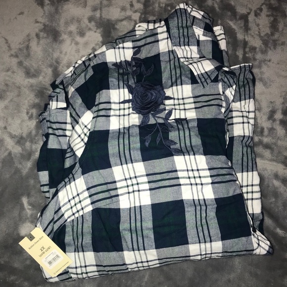 Terra & Sky Tops - Terra & Sky Flannel